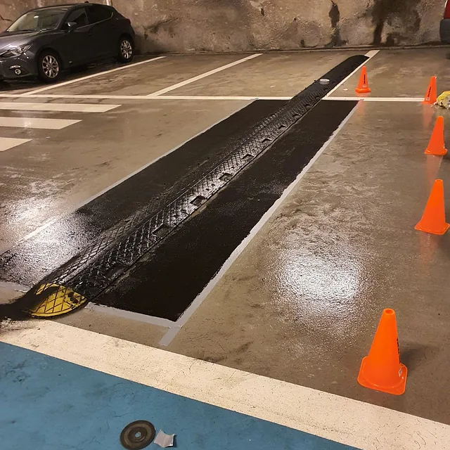 Fartsdump i garasje