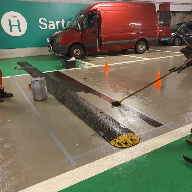 Fartsdump i garasje